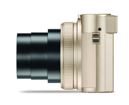 Leica C-Lux, light-gold, left