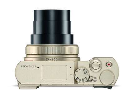 Leica C-Lux, light-gold, top