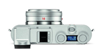 Leica CL, Silver, top