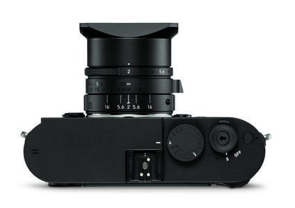 2018_Leica M Monochrom Stealth Edition, top