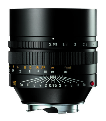 Leica Noctilux-M 50 f/0.95 ASPH. BLACK, FRONT