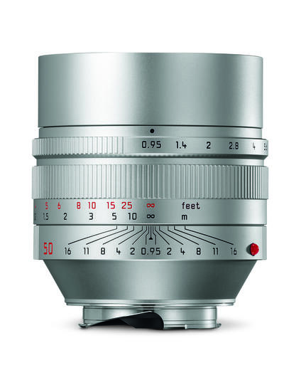 Leica Noctilux-M 50 f/0.95 ASPH. SILVER, FRONT