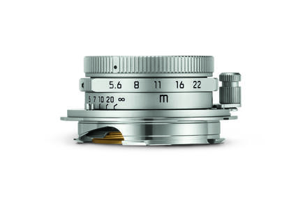 Leica Summaron-M 28 f/5.6 SILVER, FRONT