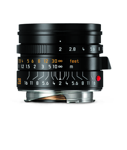 Leica Summicron-M 28 f/2 ASPH. BLACK, FRONT
