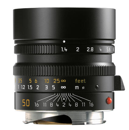 Leica Summilux-M 50 f/1.4 ASPH. BLACK, FRONT