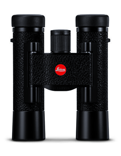 Leica Ultravid 10x25 BLACK LEATHERED FRONT