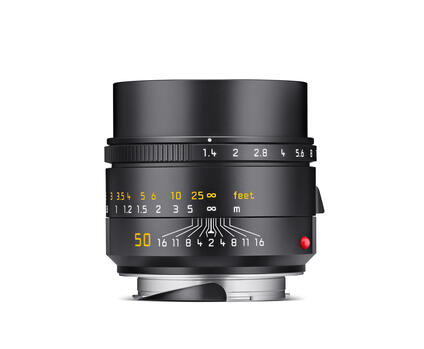 Leica Summilux-M 50 f/1.4 ASPH., black, front