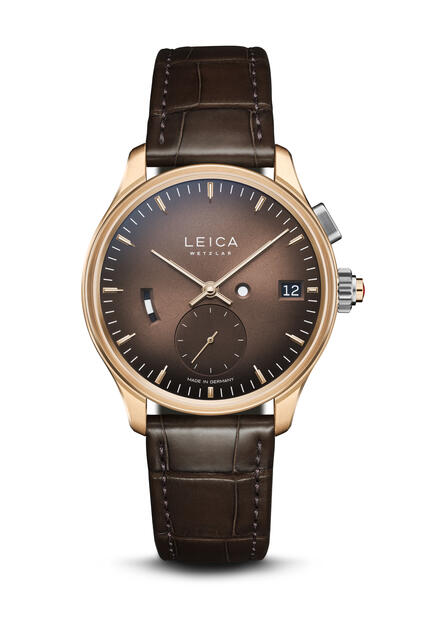 Leica Watch ZM 1 Gold limited Edition, front