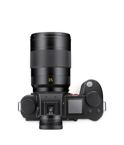 Leica SL3-S, black, top