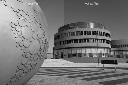 Filter selection: Yellow