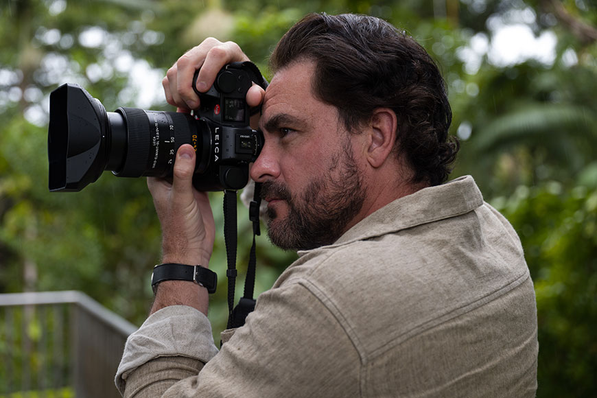Levison Wood with the Leica SL3 in Hawaii