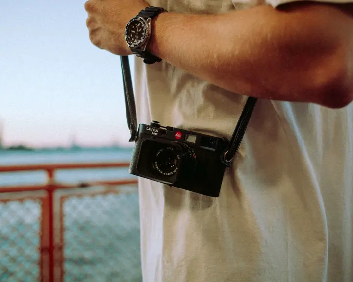 Paul Hepper mit der Leica M6