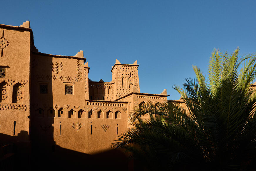 Marco Fisher with SL3 in Morocco Buildings