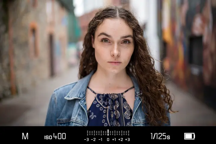 Screenshot of the screen of the M EV1