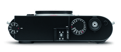 Leica M11, black, top